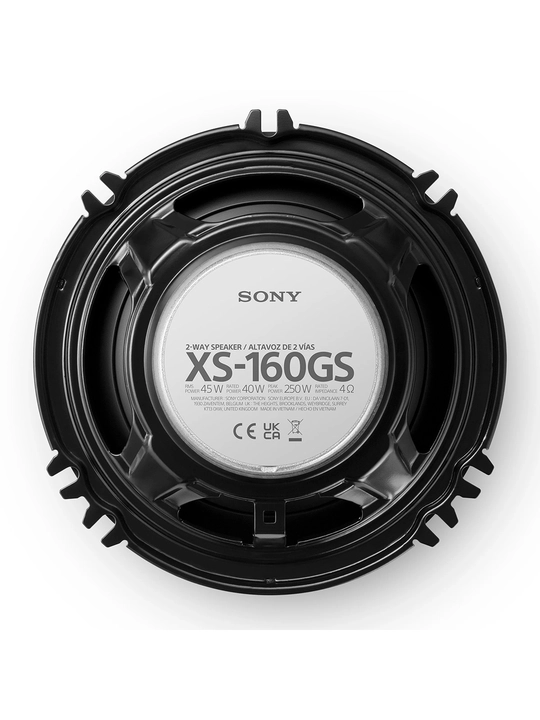 Ikki polosali koaksial dinamik, diametri XS-160GS, 16 sm, 6 dyuym