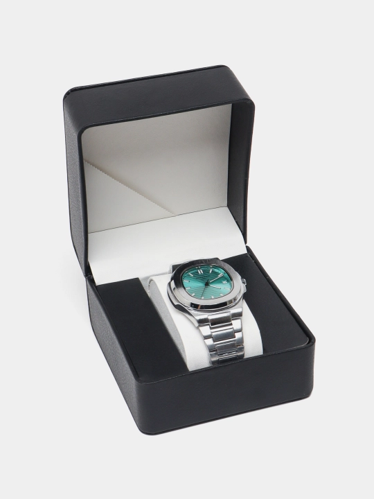 Мужские наручные часы, механические Patek Philippe, в подарочной упаковке - 