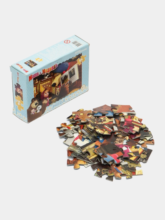 Мозаика "puzzle" 54 "Маша и Медведь", Анимаккорд, 71120 q0000019940 - 