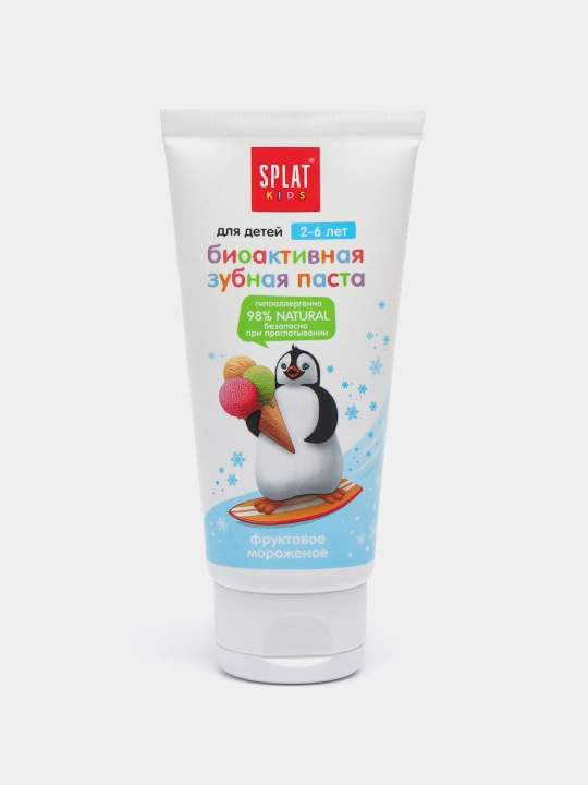 Bolalar uchun tish pastasi Splat kids, mevali muzqaymoq, 50 ml - 