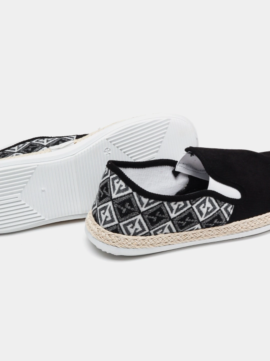 Espadrili, erkaklar uchun sliponlar, yozgi oyoq kiym yengil 5 xil rangda