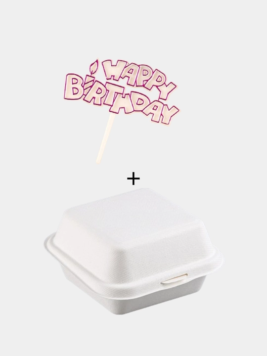 Bento sovg‘a qutisi + sham + tasma