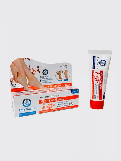 Oyoqlar uchun krem, yoriqlarga qarshi namlantiruvchi va yumshatuvchi, 80 ml