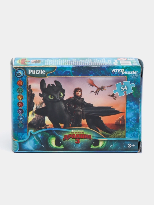 Mozaika "Puzzle" 54 "Ajdahoni qanday o'rgatish kerak - 3" 71166 q0000019941