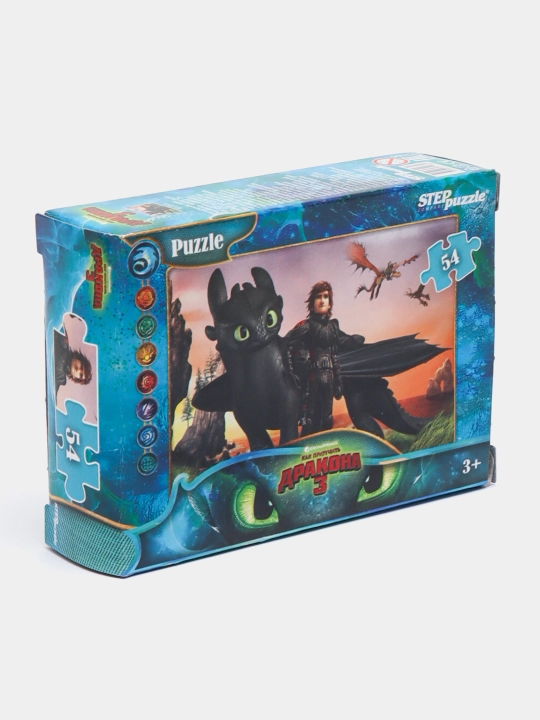 Mozaika "Puzzle" 54 "Ajdahoni qanday o'rgatish kerak - 3" 71166 q0000019941