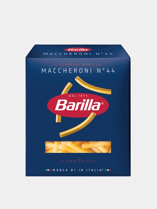 Макароны Barilla Maccheroni n.44, из твёрдых сортов пшеницы, 450 г