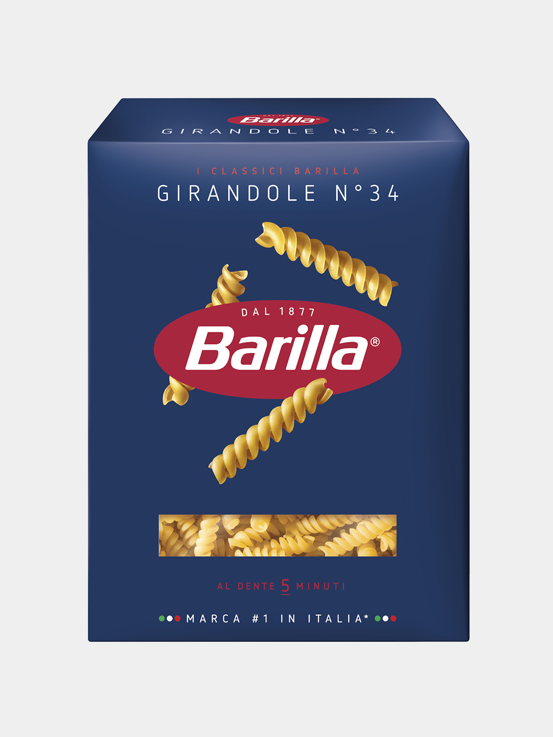 Makaron Barilla Girandole n.34 qattiq bug'doy, 450 g