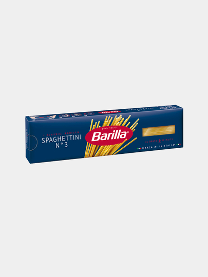 Makaron Barilla Spaghettini n.3 qattiq bug'doydan, 450 g