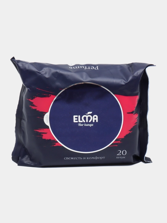 Elma nam salfetkalari, atir hidli, 20 dona