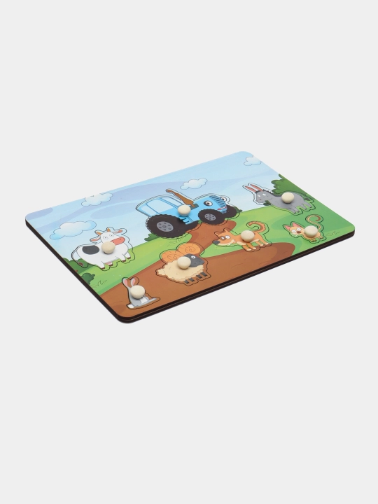 Развивающая игрушка в стиле Монтессори, вкладиш сортер