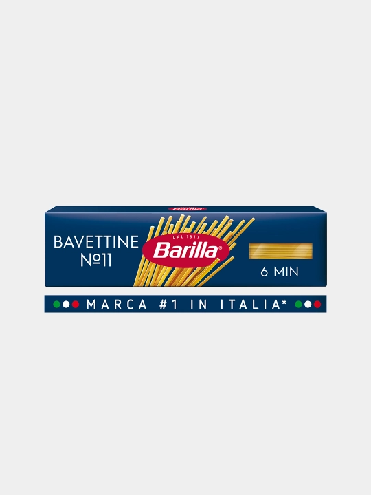 Makaron Barilla Bavettine n.11 qattiq bug'doydan, 450 g - 