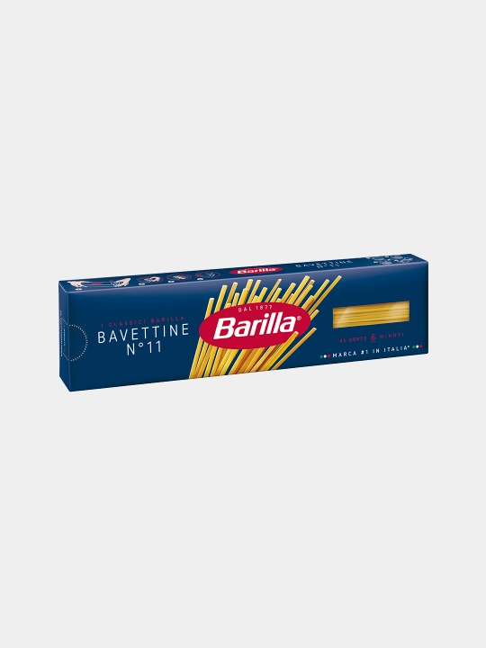 Makaron Barilla Bavettine n.11 qattiq bug'doydan, 450 g