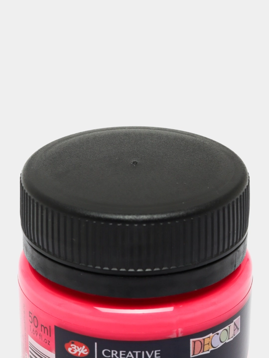 Decola'dan akril neon mato bo'yog'i", Pushti, 50 ml