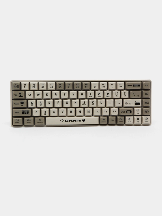 Mexanik Klaviatura AJAZZ AK680, Simli USB Type-C, Mini 68 Tugmali, Hot-Swap, RGB, Oyin