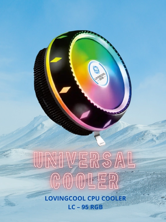 Кулер RGB, универсальный, LC-65, LOVING COOL - 