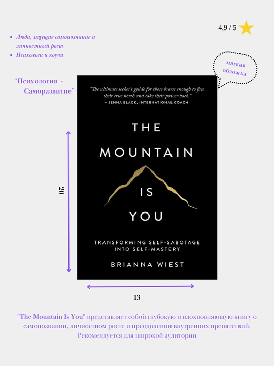 The Mountain is you - Brianna Wiest