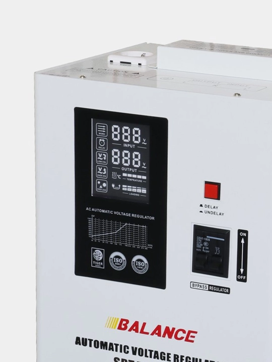 Kuchlanish stabilizatori Balance 15 kVA, releli, 45-280V