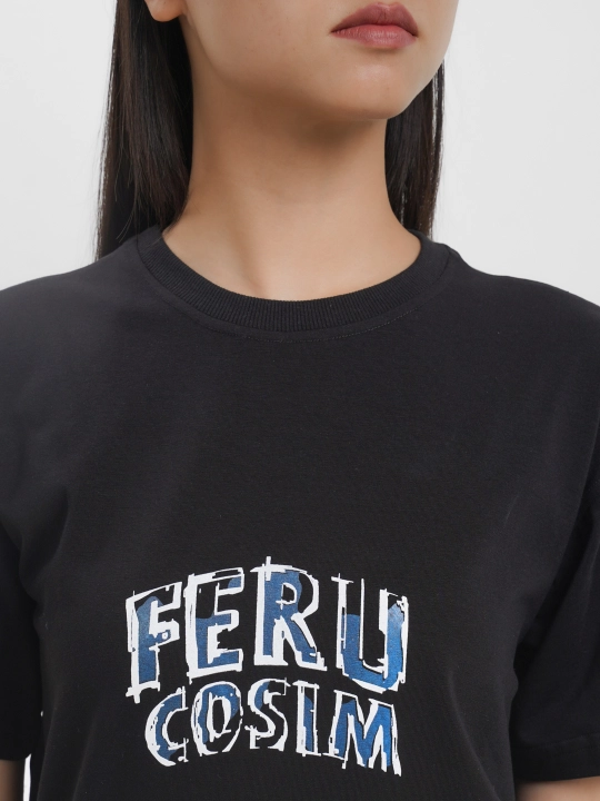 Futbolka unisex oversize FERUCOSIM, ayollar va erkaklar uchun