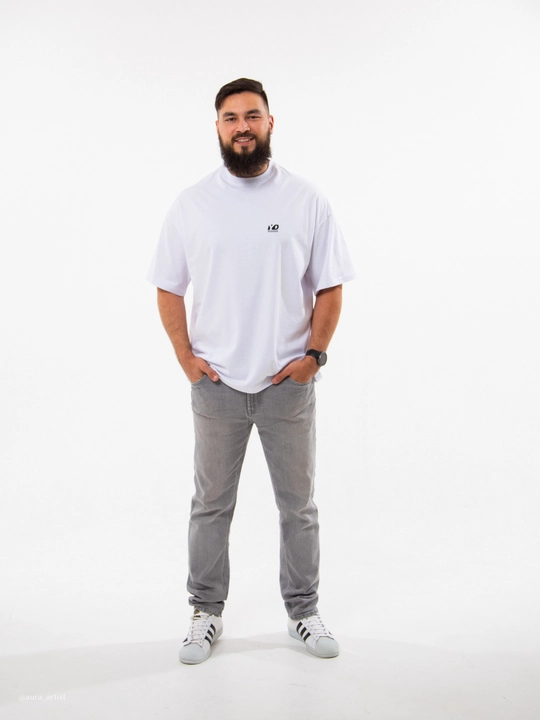 Oversize futbolka ayollar va erkaklar uchun / paxta / print YUUDOS