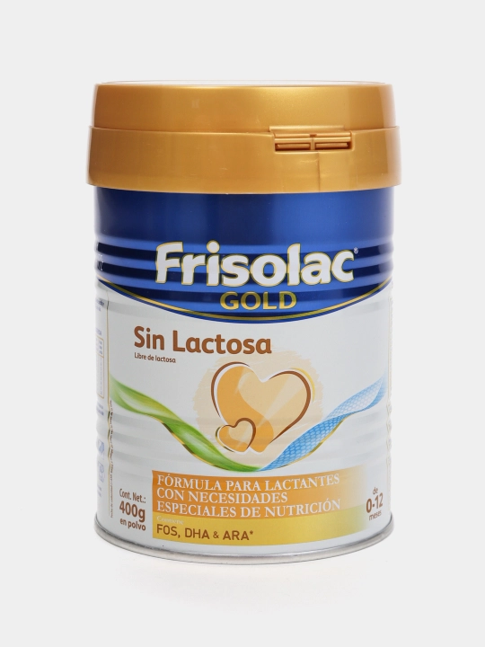 Bolalar uchun aralashma Frisolac Gold Sin Lactosa, laktozasiz, 0-12 oygacha - 