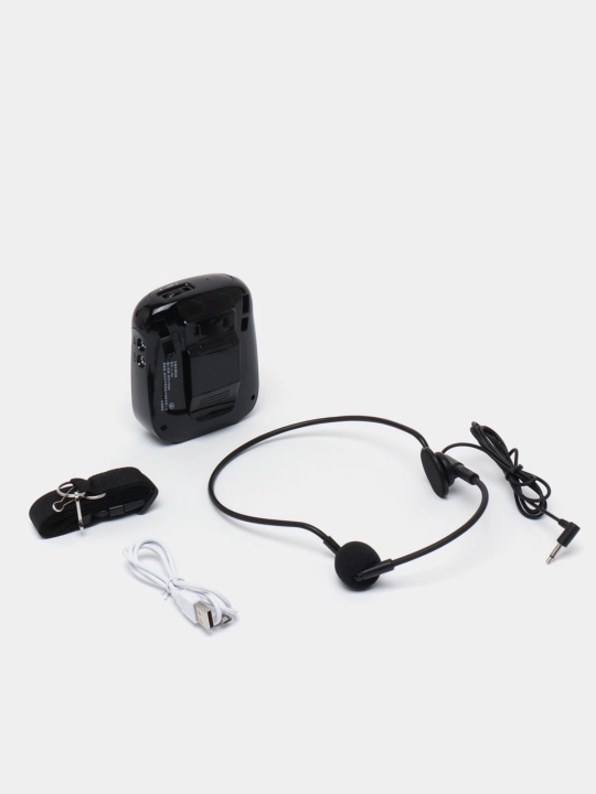 10W, usb, bluetooth ma'ruzalari, guruh darslari uchun mikrofon bilan kolonka