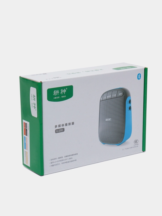 10W, usb, bluetooth ma'ruzalari, guruh darslari uchun mikrofon bilan kolonka