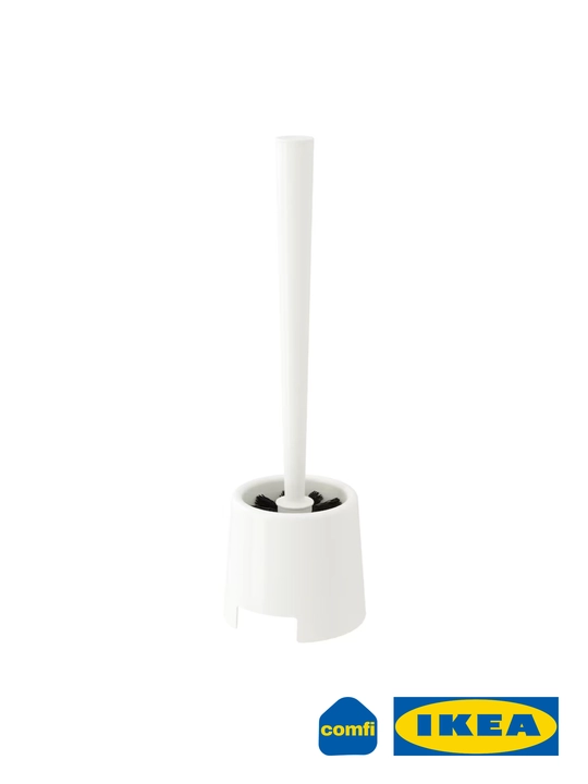 IKEA unitaz uchun cho'tka, ushlagich BOLMEN, hojatxona va hammomga
