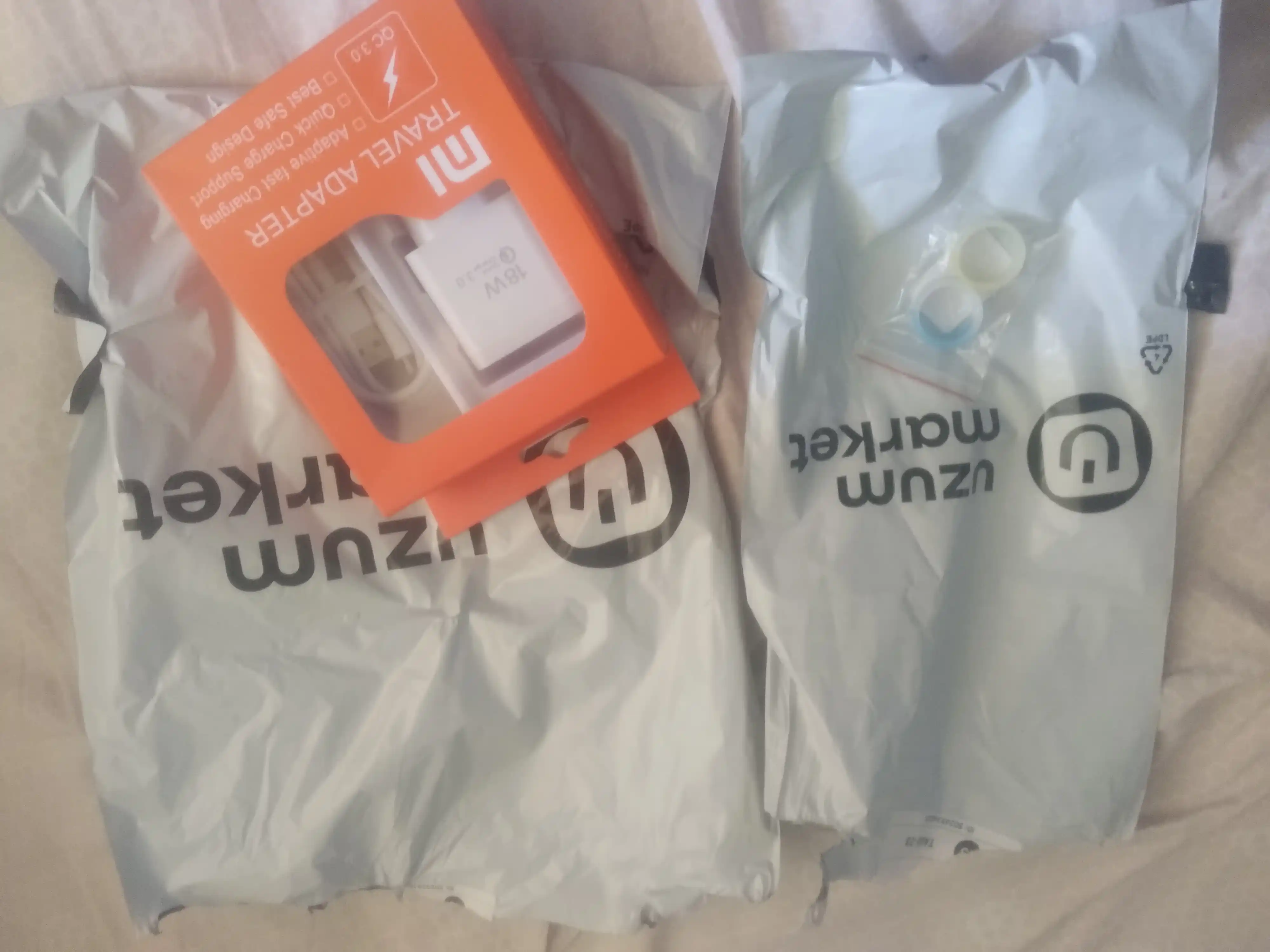 Samsung va boshqa qurilmalar uchun, tezkor zaryadlovchi qurilma + Micro USB kabel