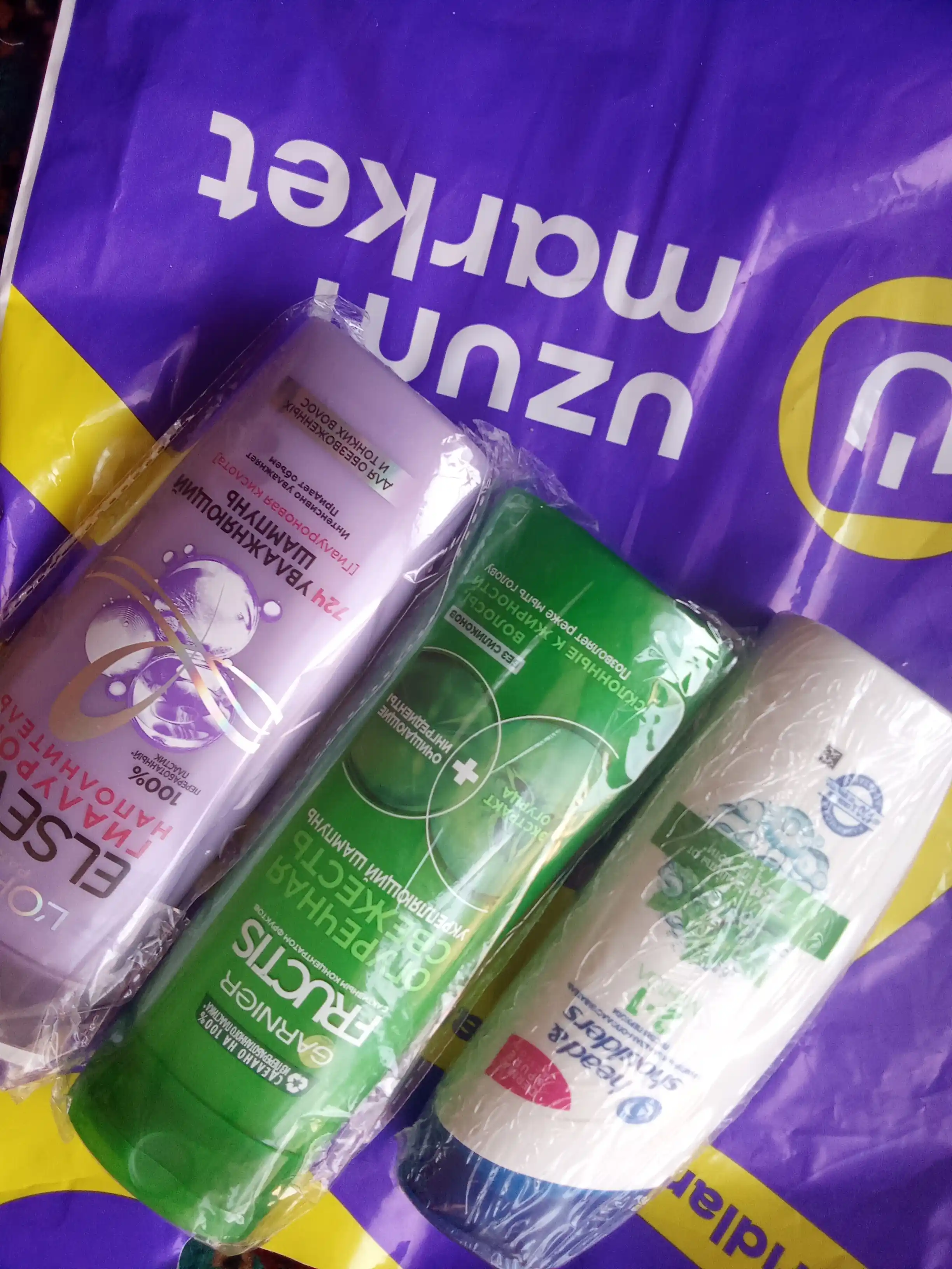 Garnier Fructis Sochni mustahkamlovchi shampun, Bodring Freshness, 250 ml