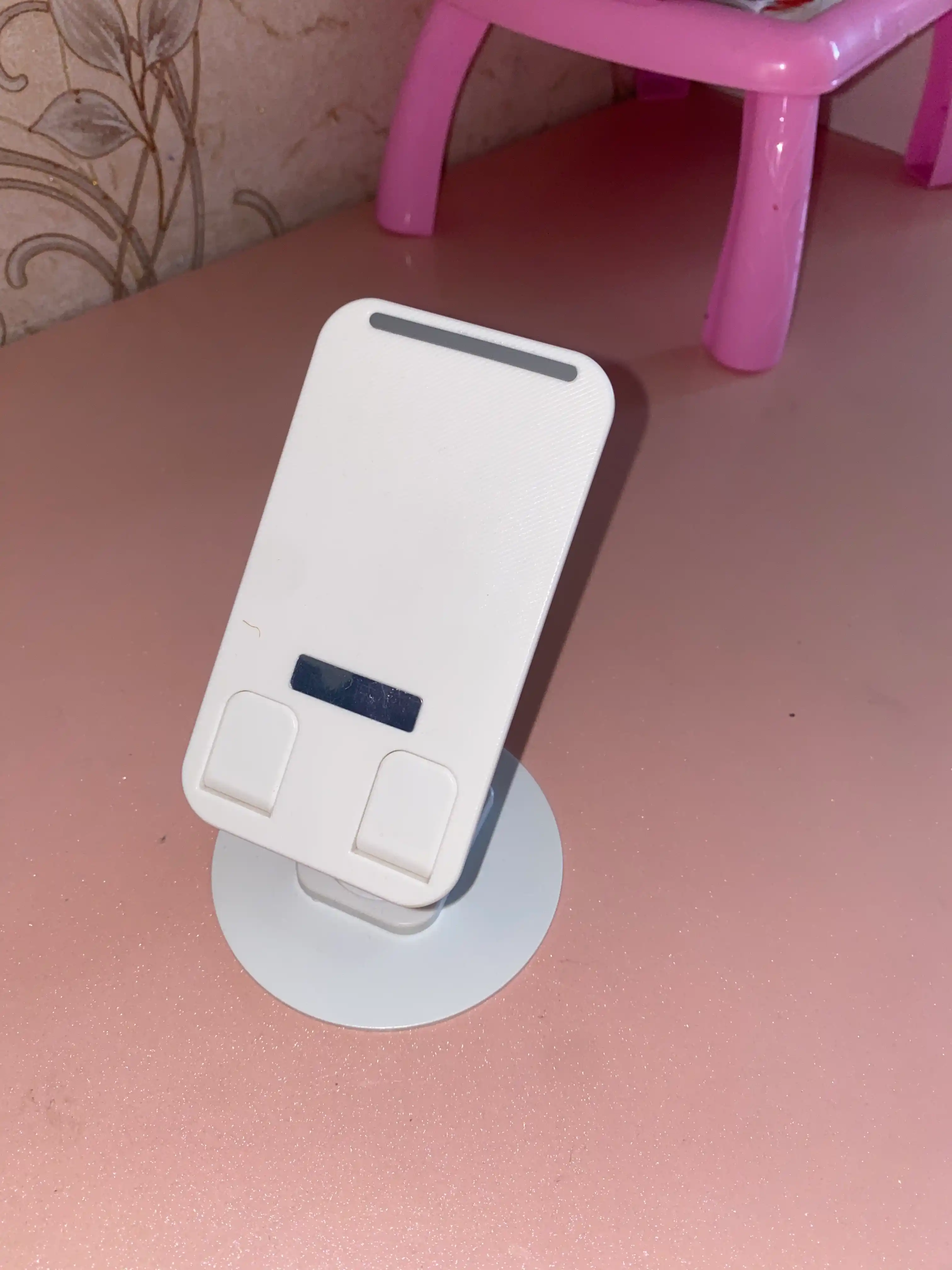 Planshet va telefon ushlagichi, 360 daraja aylanuvchi, metall asosda