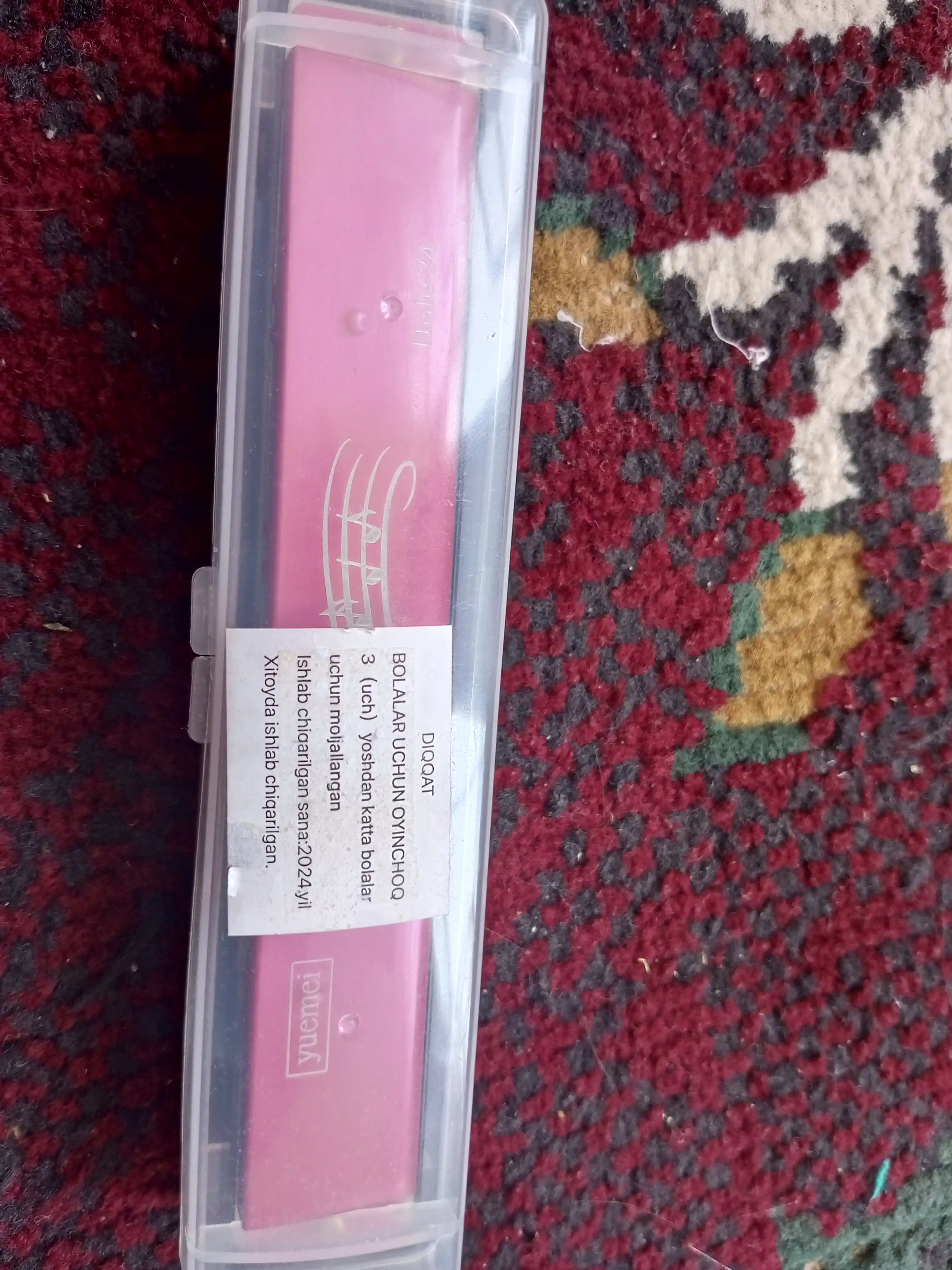Музыкальный инструмент губная гармошка для детей