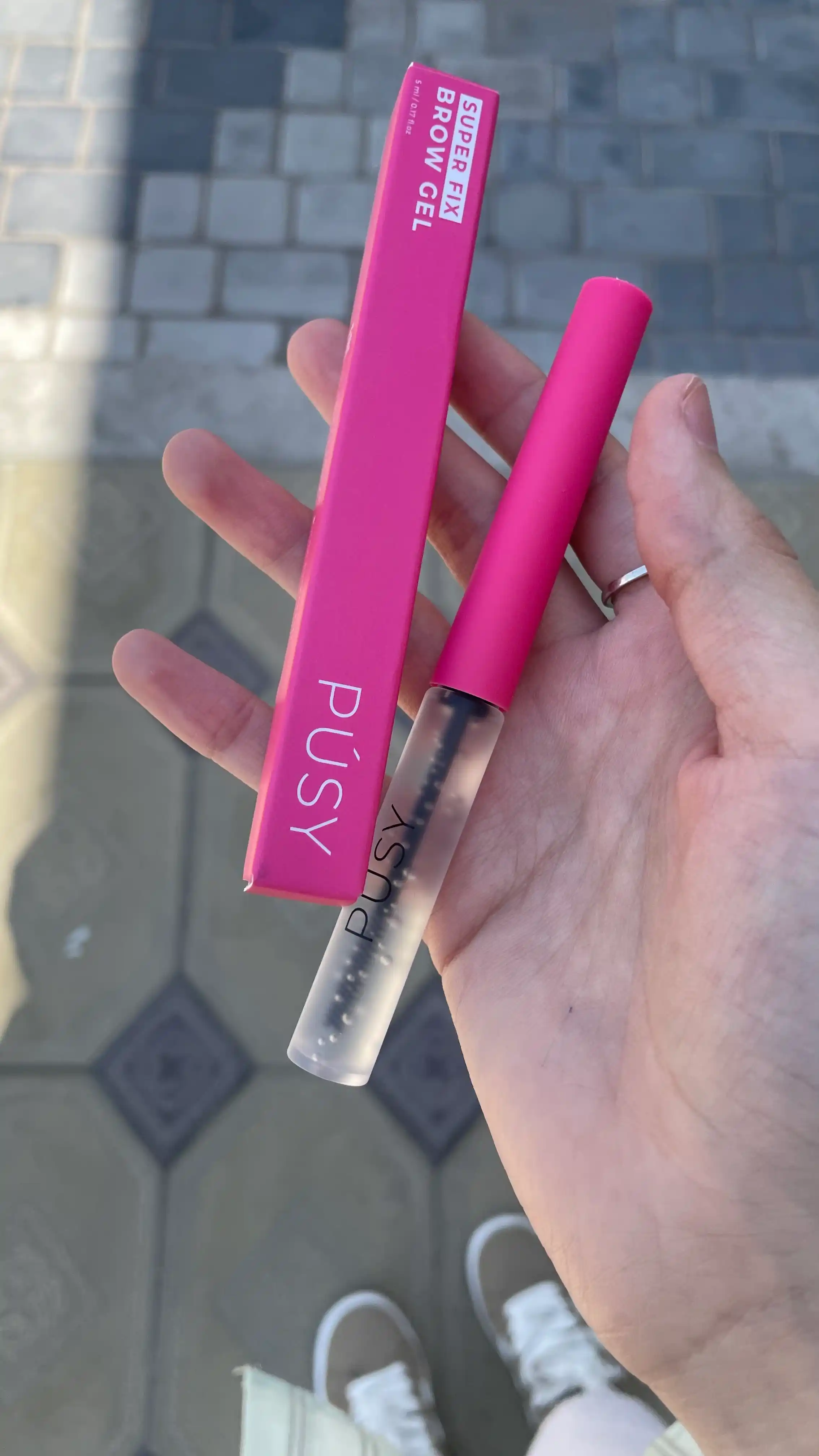 Гель фиксатор для бровей Pusy Super Fix, Супер сильный, 5 мл