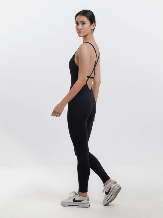 Спортивный комбинезон, для занятий йогой и фитнесом