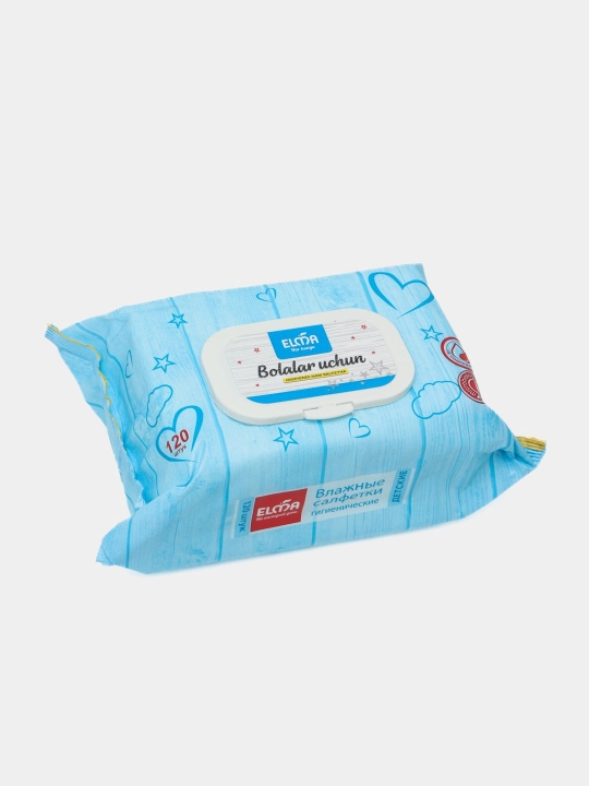 Влажные салфетки Elma детские Econom/Baby Lux, 120 шт