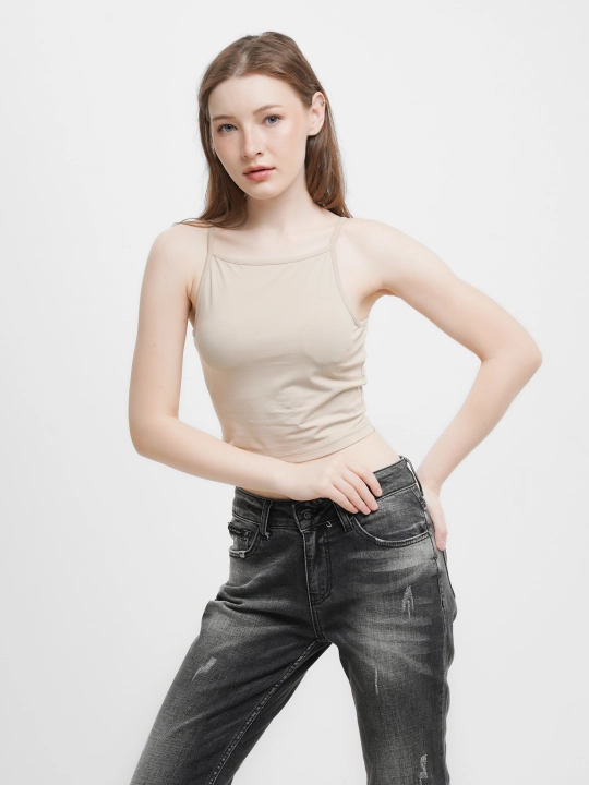 Mayka, krop top ayollar uchun, HUJA