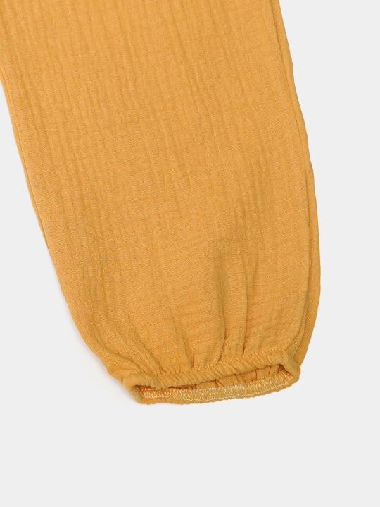 O'g'il va qizlar uchun muslin pijama to'plami