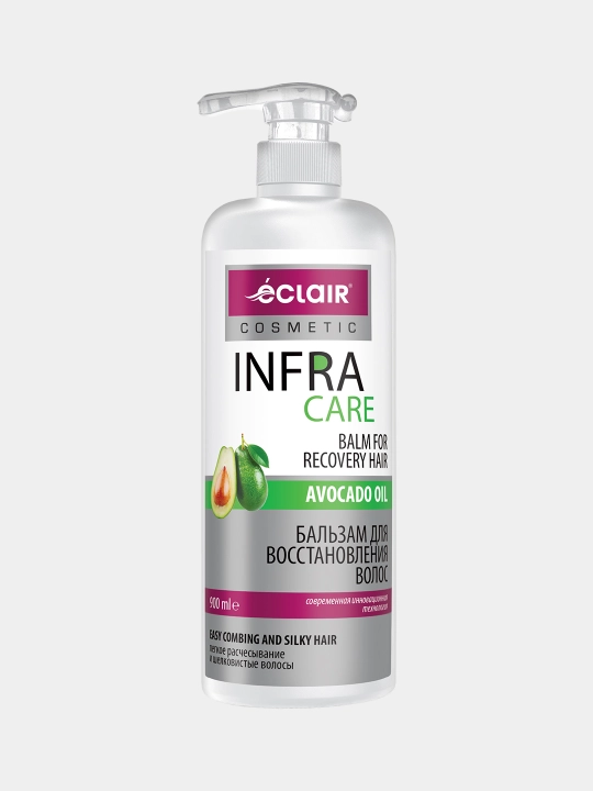 Sochni tiklash uchun INFRA CARE balzami AVOKADO OIL 900 ml - 