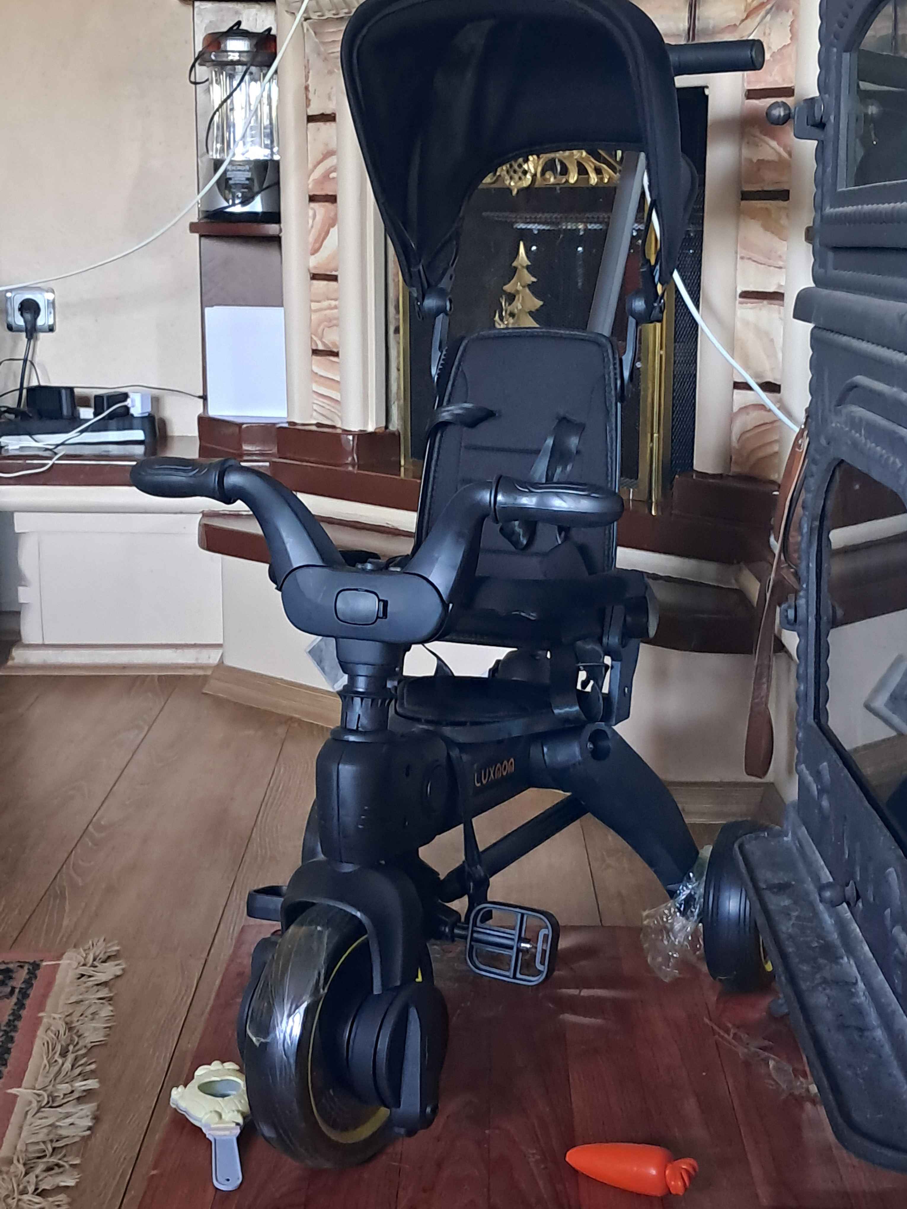 Bolalar velosiped aravachasi Luxmom S7, bolalar kolyaskasi, bolalar velosipedlari
