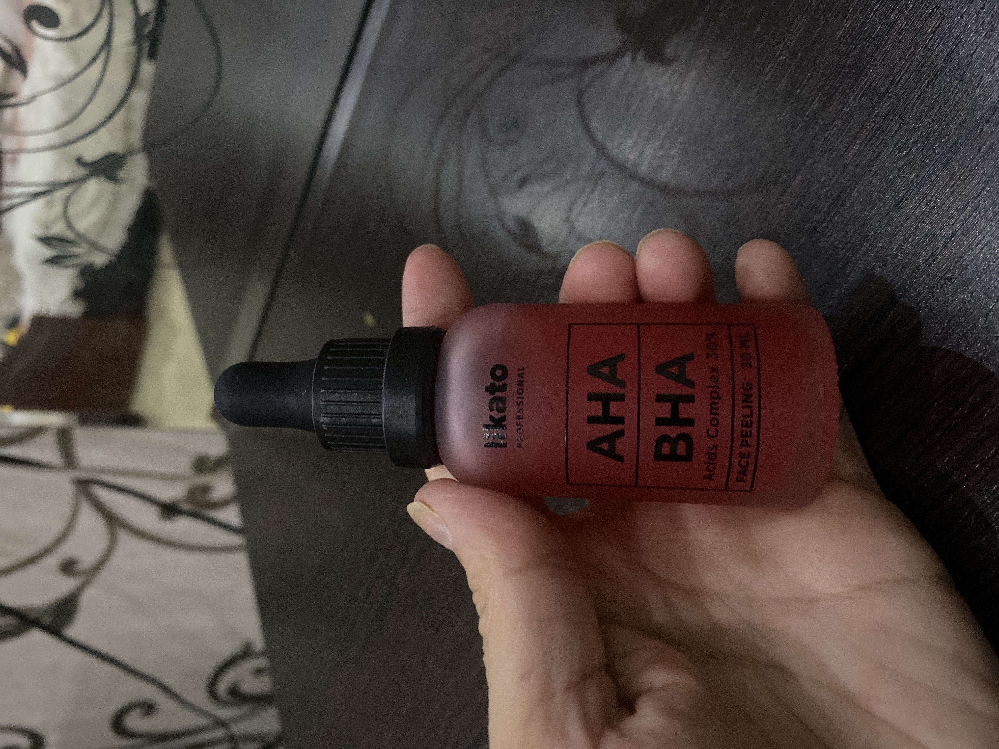 AHA+BPA 30%, 30 ml, STD bilan "LIKATO" professional ko'p kislotali yuzni tozalash