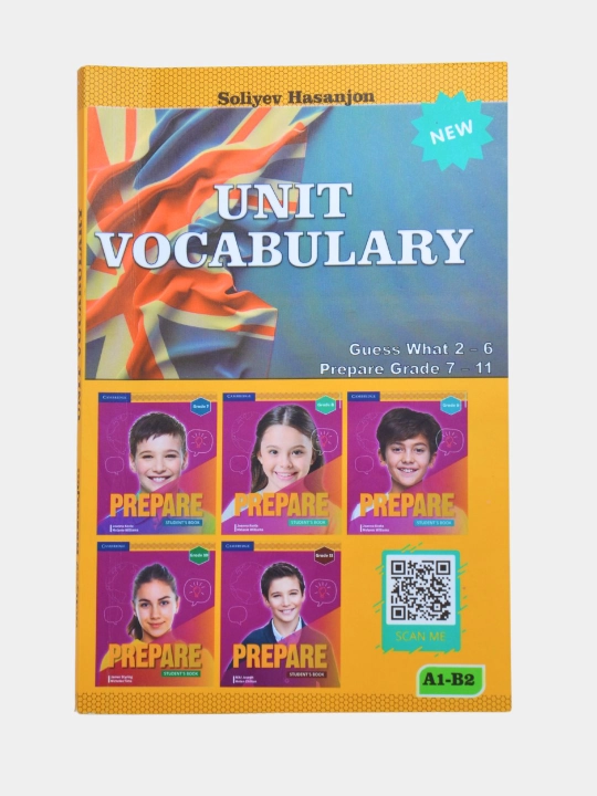 Unit Vocabulary — Hasanjon Soliyev, ingliz tili lug‘ati, 2–11-sinf, A1–B2 - 