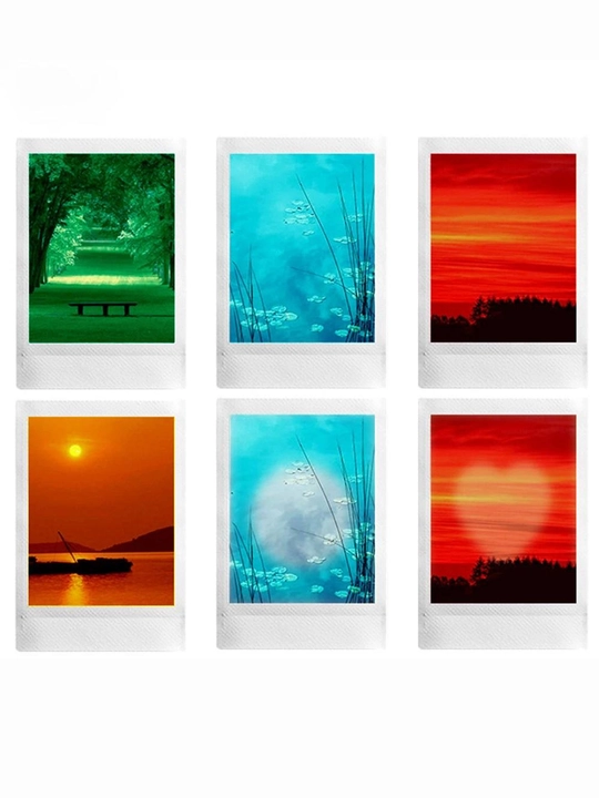 Instax mini 12 linzalari, yorug'lik filtrlari, kamera linzalari uchun filtrlar, 6 dona