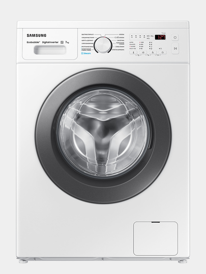 Стиральная машина Samsung WW70AG4S21VELD, с технологией Eco Bubble, 7 кг