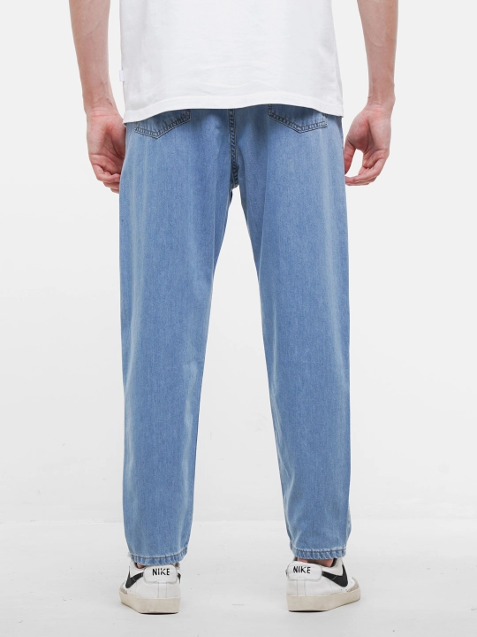 Erkaklar boyfriend jinsisi CJ Pleated Tapered Fit Jeans