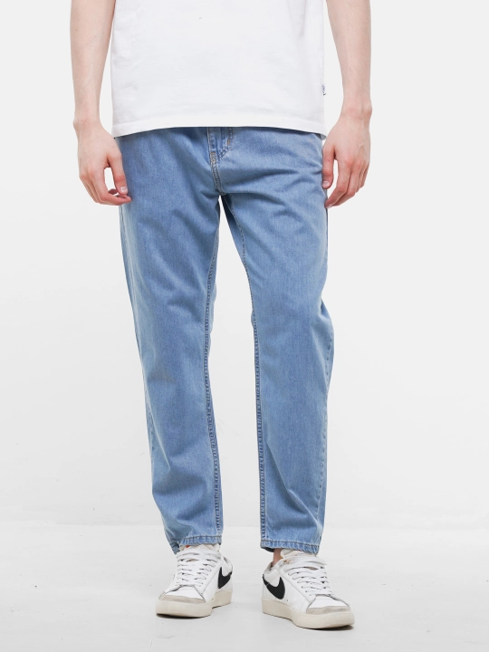 Erkaklar boyfriend jinsisi CJ Pleated Tapered Fit Jeans - 