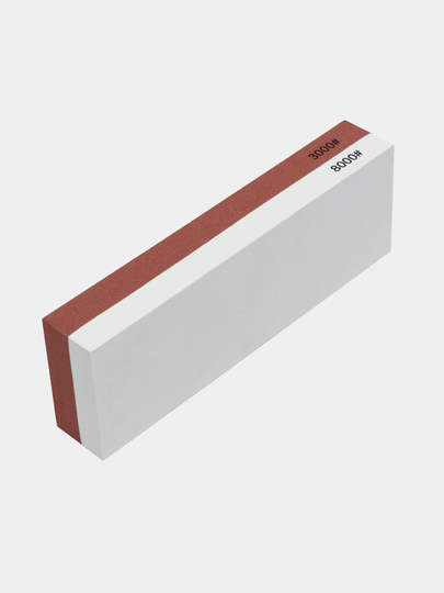 Pichoq o'tkirlash uchun ikki tomonlama qayroq toshlar, 180×60×30 mm