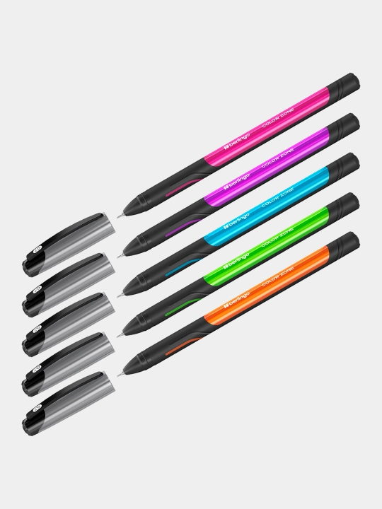 Ручка шариковая Berlingo "Color Zone stick", 0,7мм - 