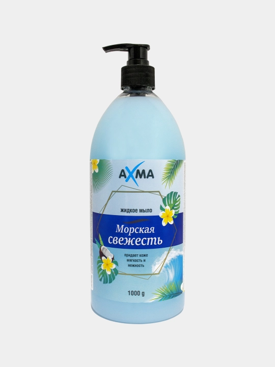 Suyuq sovun Ахма, Dengiz yangiligi, 1 kg