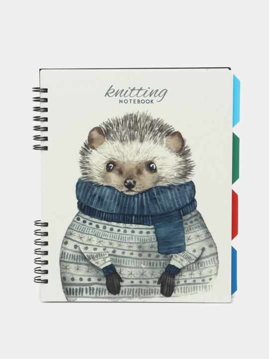 Блокнот Optima Knitting, B5, 170 * 205 мм, пластик