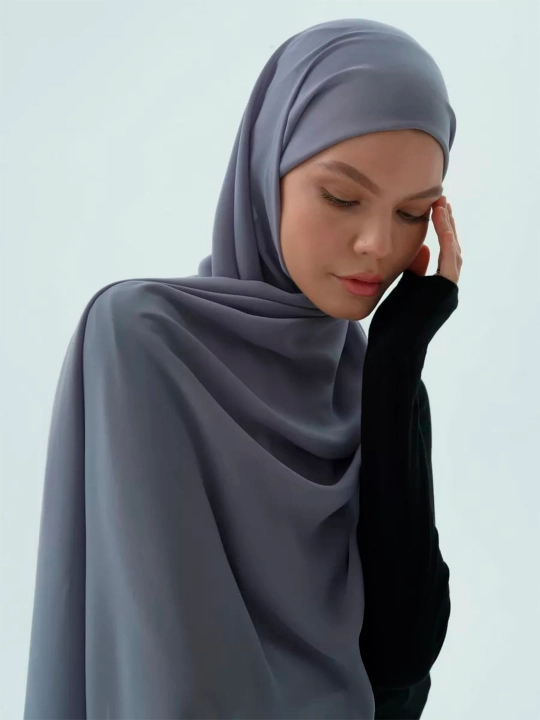 Ayollar sharfi va ro'moli, shifonli, hijob, haj va umra uchun mos