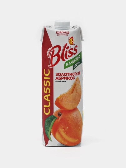 Сок Bliss Абрикос, 1 л — HASAN3-УВСМ